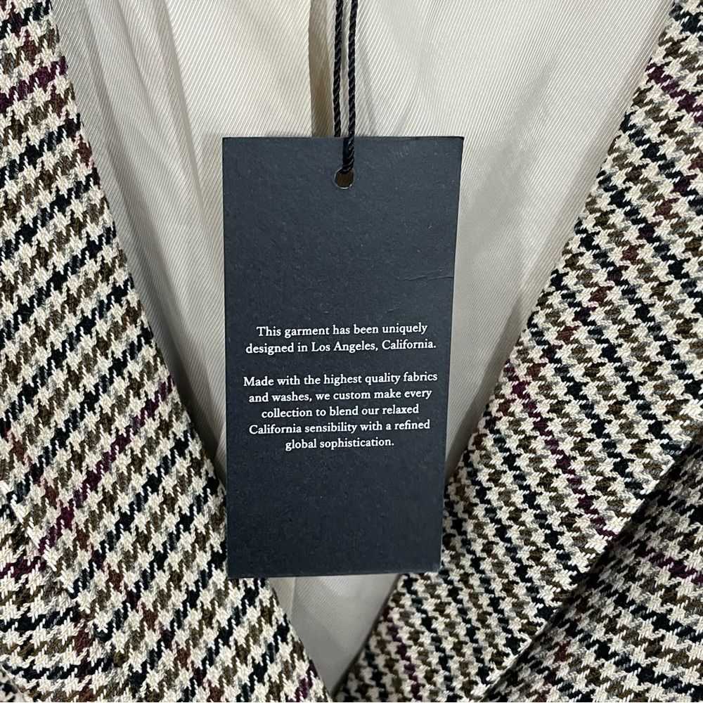 Nwt Rails Jac Blazer In Cambridge Plaid Size Medi… - image 6